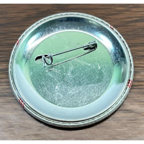 80s Pinback Button One in a Million Vintage Retro Pin Jacket Red White - Picture 3 of 6